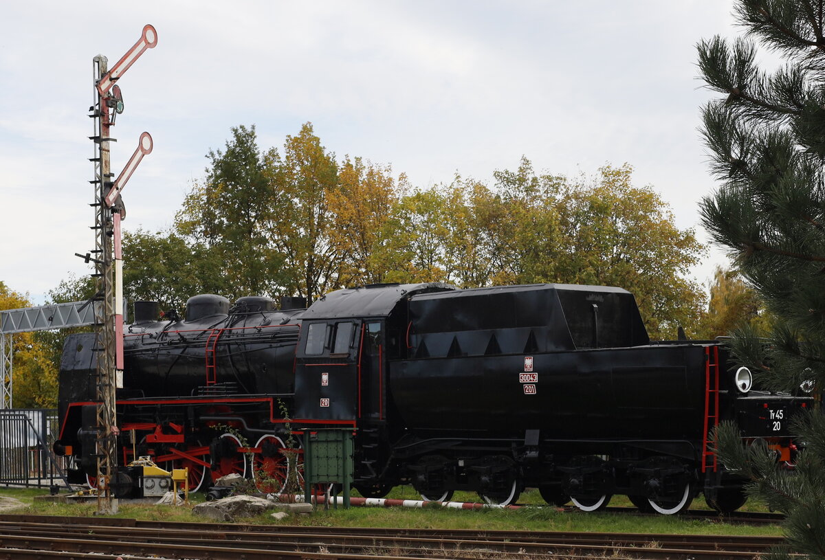 Gut erhalten, diese TY 45 im Eisenbahnmuseum Jaworzyna.