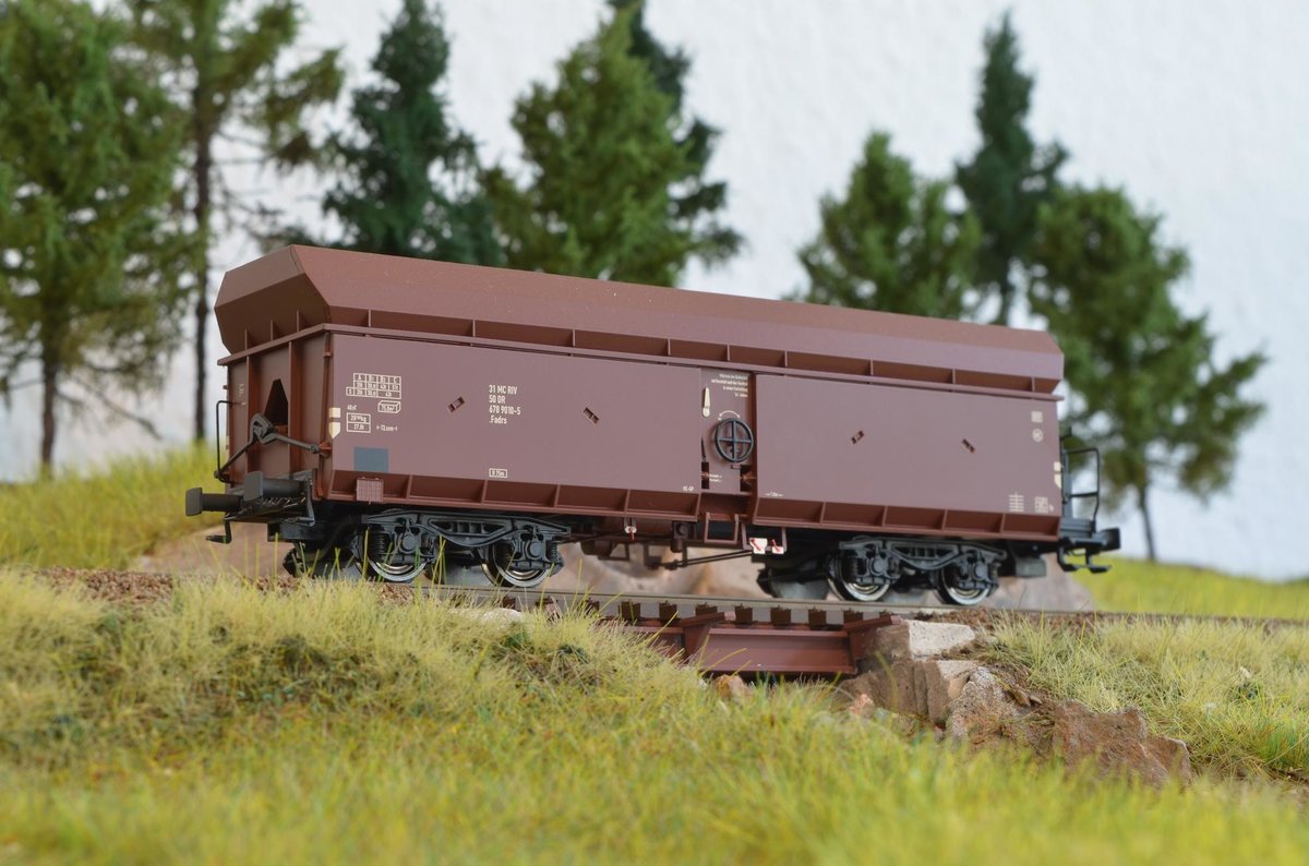 H0 3er-Set Rivarossi HR6309 Selbstentladewagen 31 50 678 9010-5 Fadrs der DR Ep.IV 28.09.2016