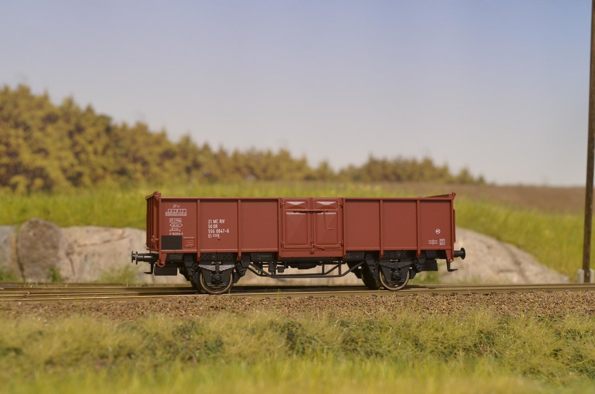 H0 Roco 56265 DR 21 50 556 0047-6 El Zweiachsiger offene Güterwagen Ep. IV 1/2017