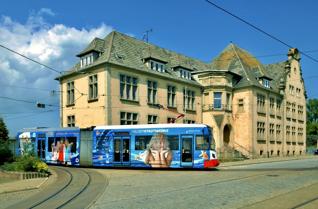 Halberstadt 2, Gröperstraße, 30.04.2014. Bahnbilder.de