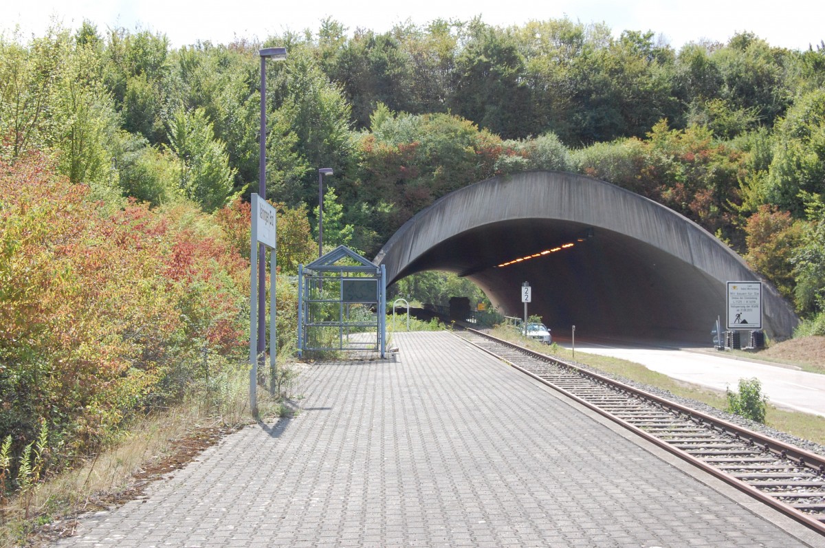 Haltepunkt Vaihingen (Enz) WEG (ab 1990) am 18. August 2015