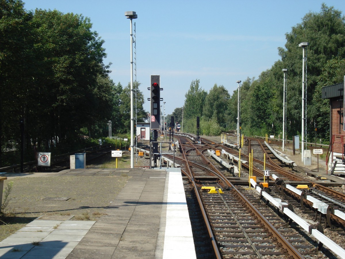Hamburg am 5.8.2007: Linie U 3, Station Saarlandstraße Richtung Borgweg
