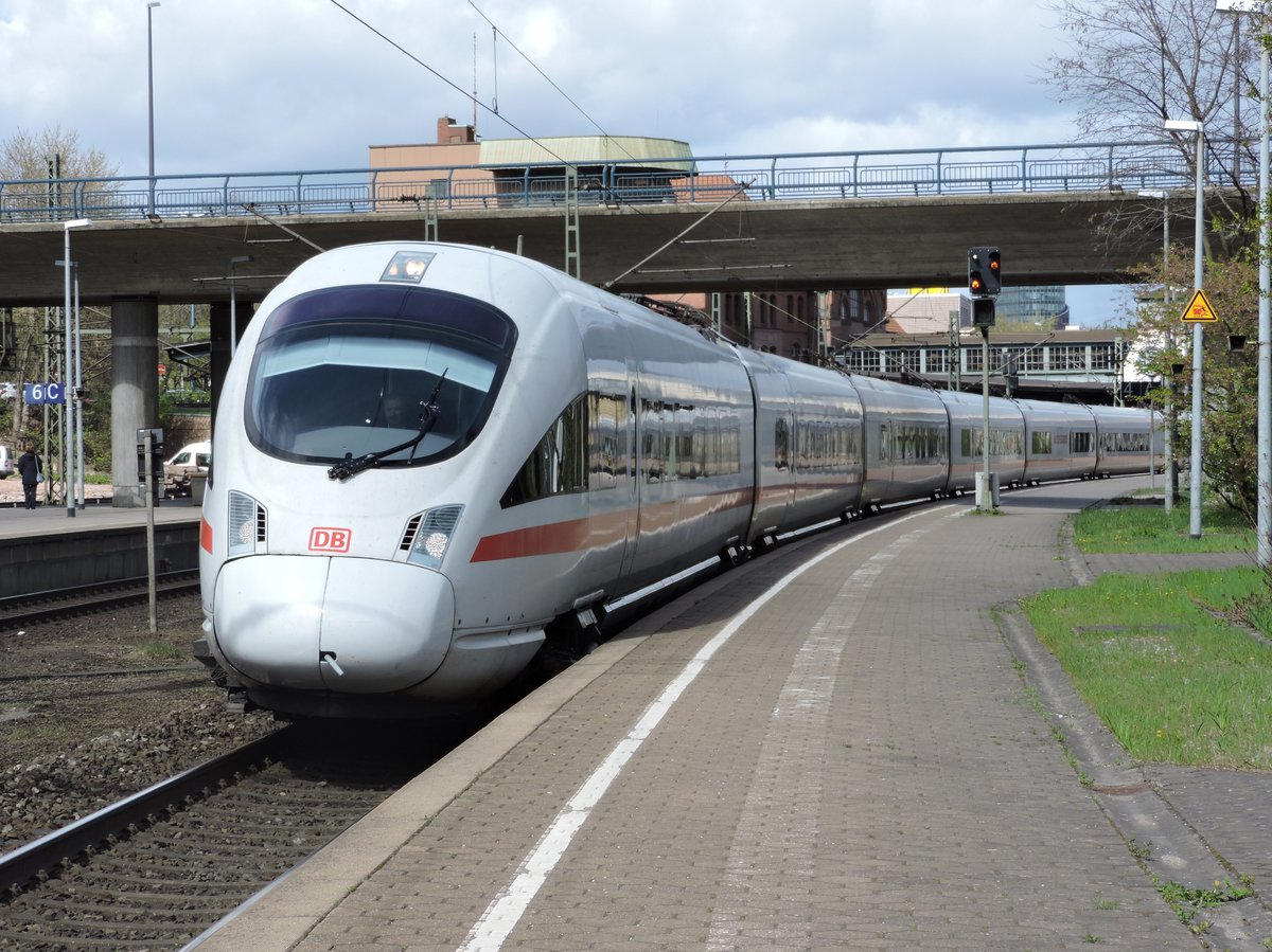 Hamburg-Harburg, 10. April 2017, ICE 1189 Hamburg-München.