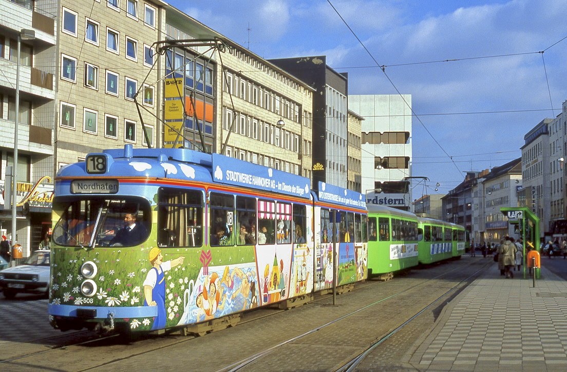 Hannover 508, Steintor, 07.02.1989.