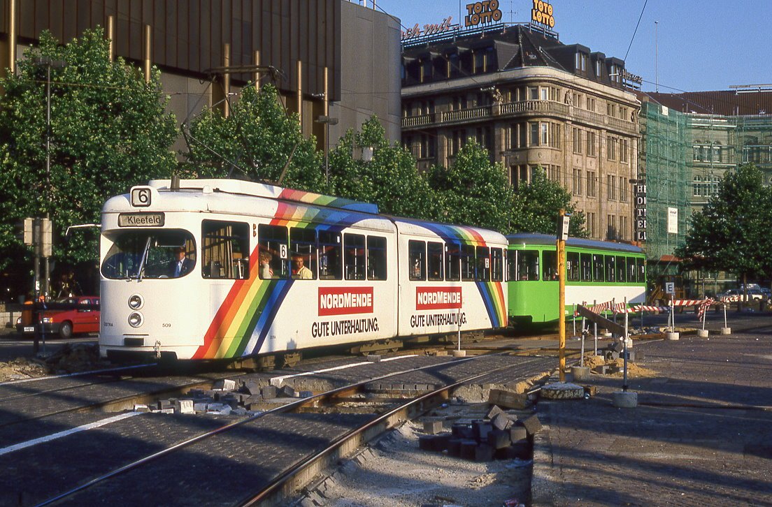 Hannover 509, Ernst August Platz, 20.07.1986.