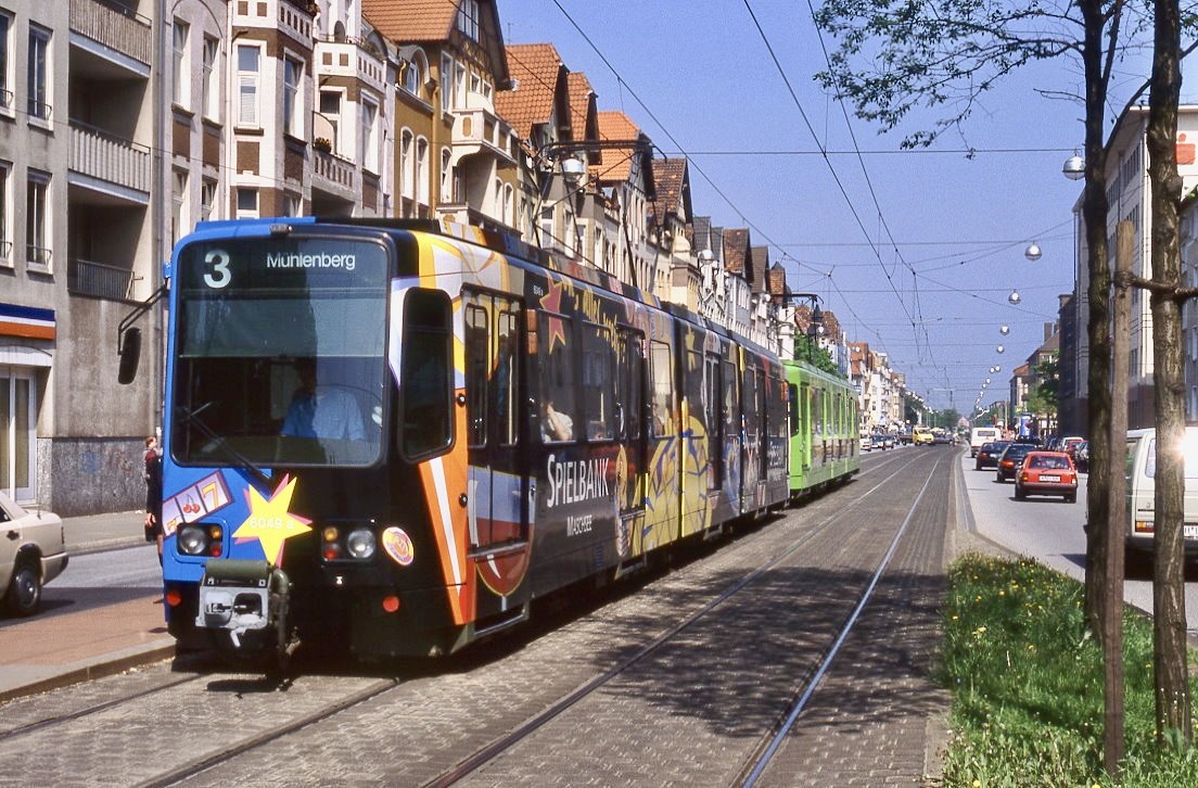 Hannover 6049 + 6068, Podbielski Straße, 16.05.1997.
