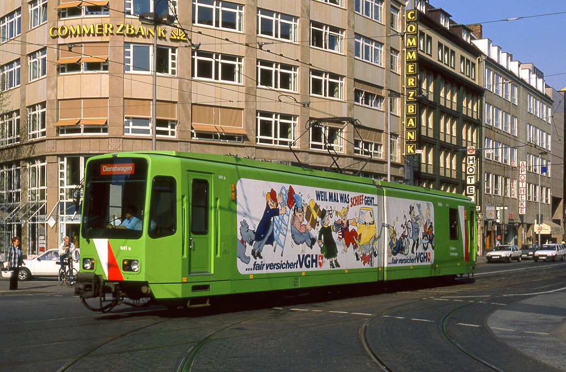 Hannover ATw 841, Thielen Platz, 25.04.1989.