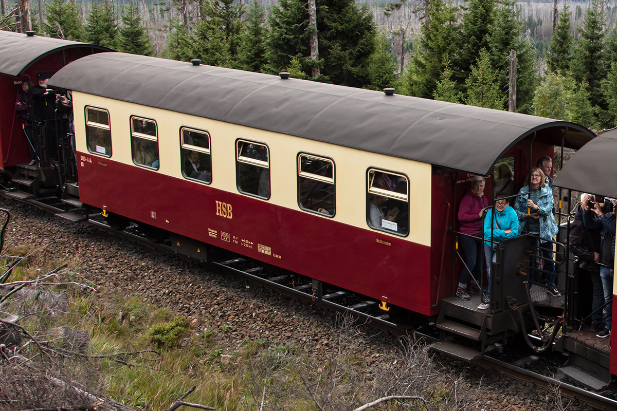 Harzer Schmalspurbahnen, 900-444, 03.09.2019, Brocken







