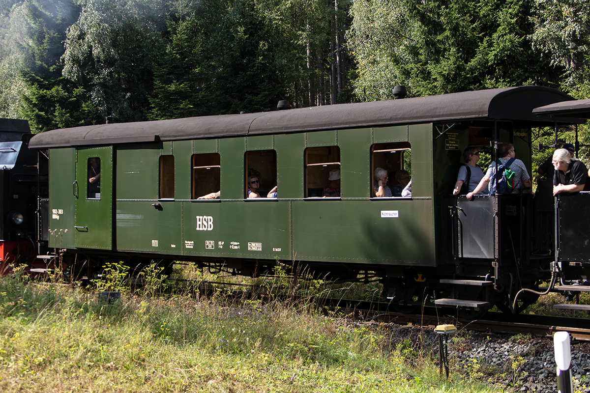 Harzer Schmalspurbahnen, 902-303, 31.08.2019, Drei Annen Hohne


