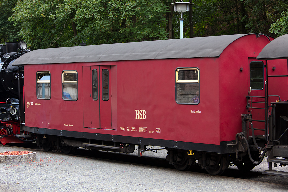 Harzer Schmalspurbahnen, 904-162, 05.09.2019, Alexisbad


