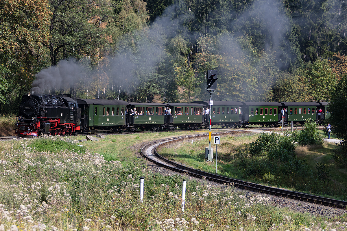 Harzer Schmalspurbahnen, 997247-2, 31.08.2019, Drei Annen Hohne