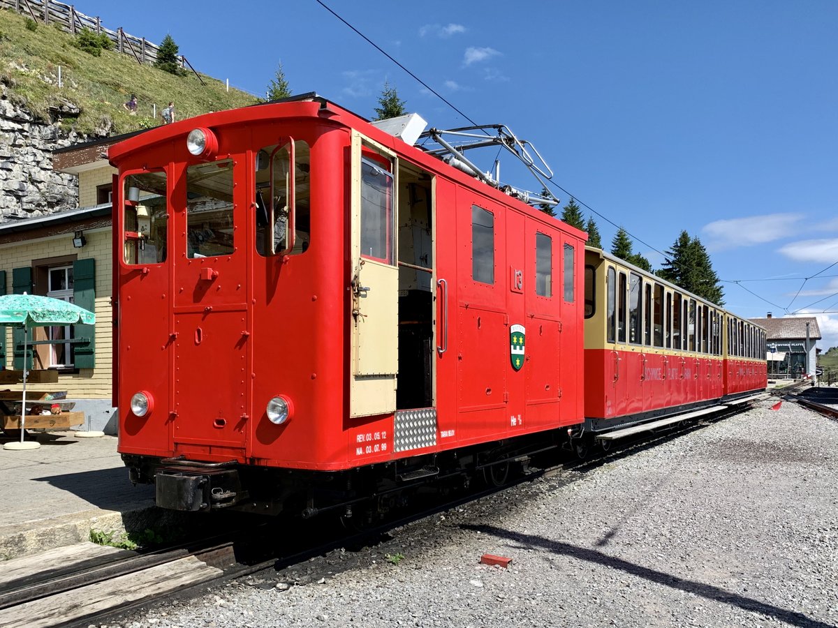 He 2/2 13  Matten  der Schynigen Platte Bahn am 5.9.20 auf der Schynigen Platte.