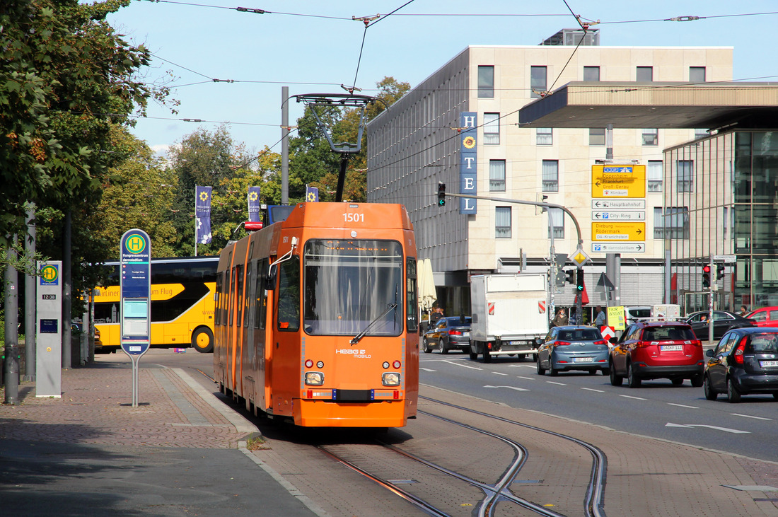 HEAG mobilo 1501 (Arbeitswagen) // Darmstadt // 30. September 2021