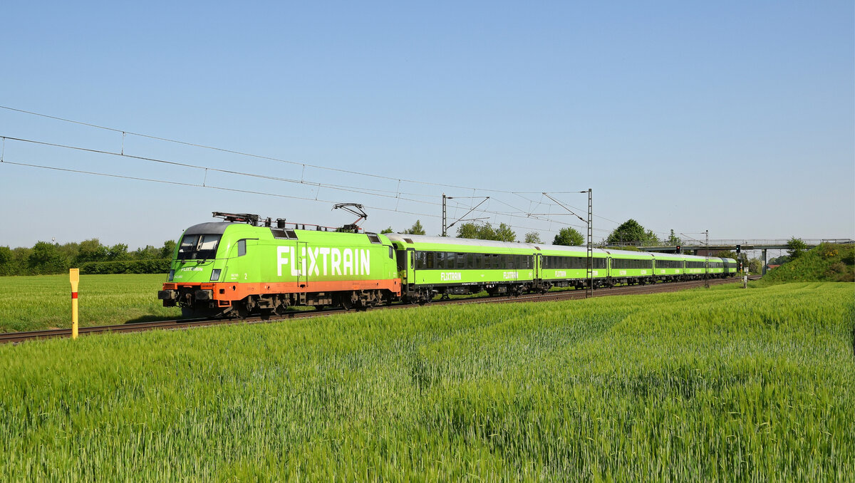 Hector Rail 242 503 (182 503)  BALBOA  mit FLX 1355 Hamburg Hbf - Kln Hbf (Marl, NI, 13.05.2023).
