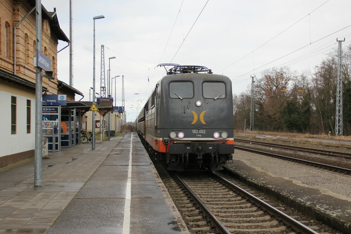 Hectorrail 162.002 (151 070-0) am 15.03.2023 in Jessen (Elster).