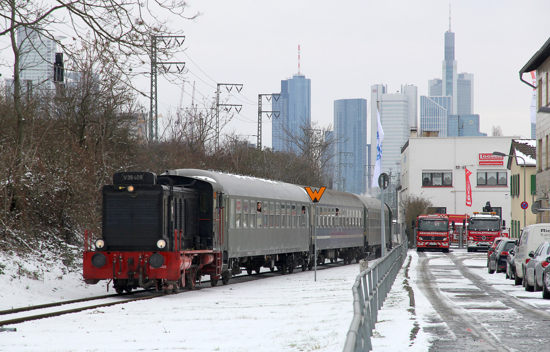 HEF V 36 406 // Frankfurt am Main-Griesheim; Städtische Verbindungsbahn // 18. März 2018