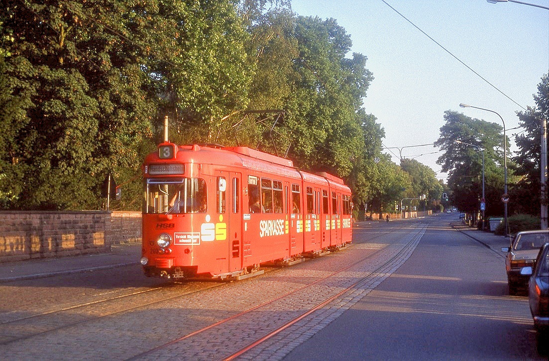 Heidelberg Tw 203, Rohrbacher Strae, 25.08.1991.
