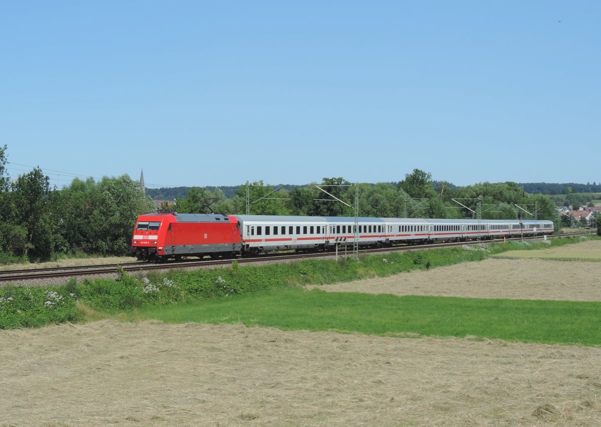 Heidelsheim - 24. Juni 2020 : 101 026 am IC 2295 Frankfurt - Stuttgart.
Video gibs hier : https://www.youtube.com/watch?v=iQaFWQz1HRk&t=420s