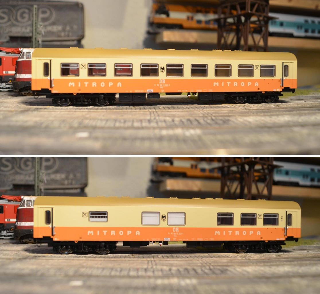 Heris 80064 Reko Speisewagen Wagennr. 51 50 88-15 022-3 WRge DR Ep. IV in Städteexpress Farbgebung Beheimatung Dresden (Exklusive Modell Spielmax ?) 18.11.2014