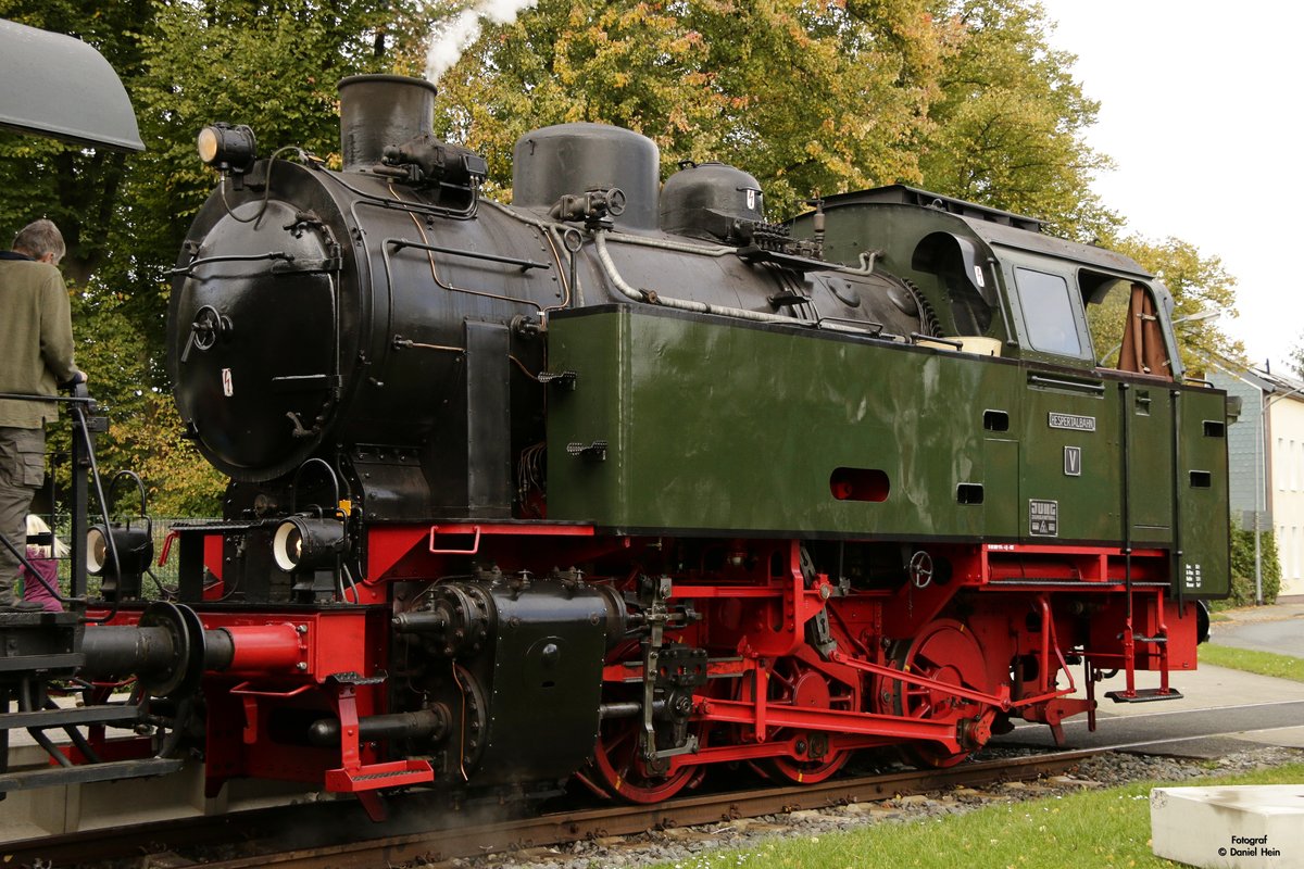 Hespertalbahn D5 in Essen Kupferdreh, Oktober 2017.