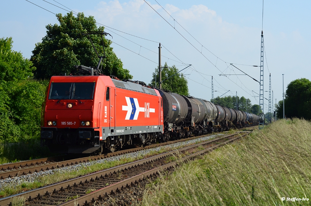 HGK 185 585 am 11.06.13 durch Sildemow.