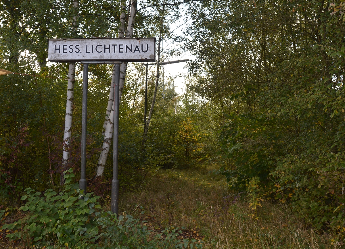 Hier fuhren mal Züge von Kassel nach Eschwege (28.9.2019)