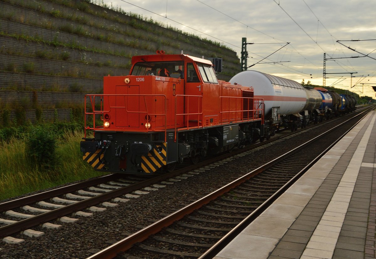 Hier kommt die ALS 275 002-5 durch Allerheiligen gen Dormagen gefahren am 22.6.2016
