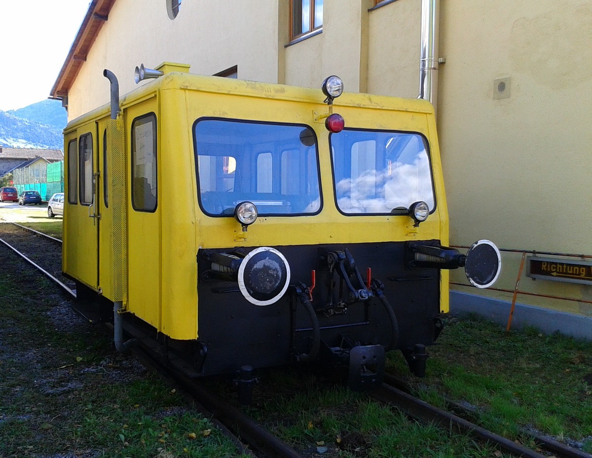 Hier zu sehen ist ein X 626 der Lienzer Eisenbahnfreunde. Aufgenommen am 20.9.2015