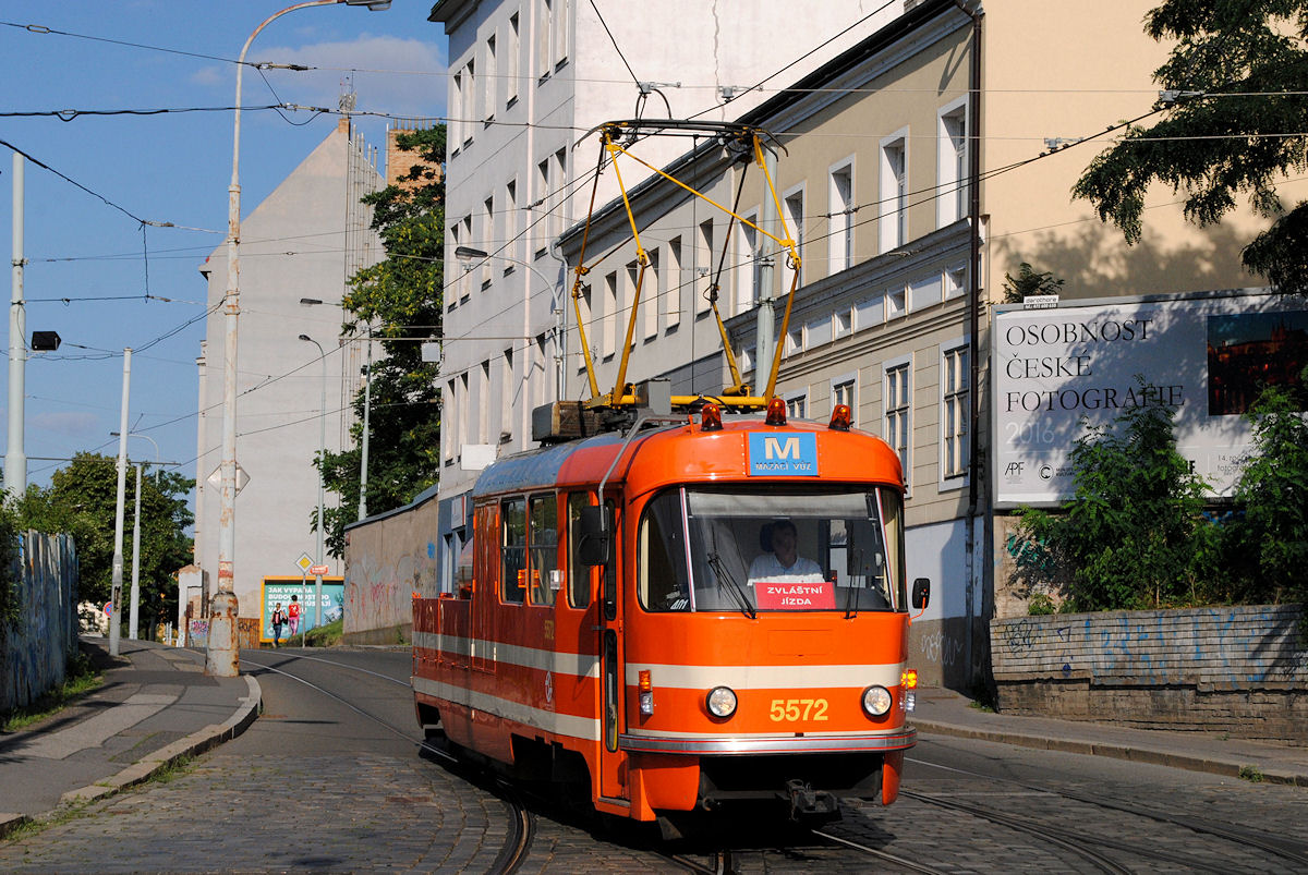Hilfstriebwagen 5572, Na Zatorach. (13.07.2017)