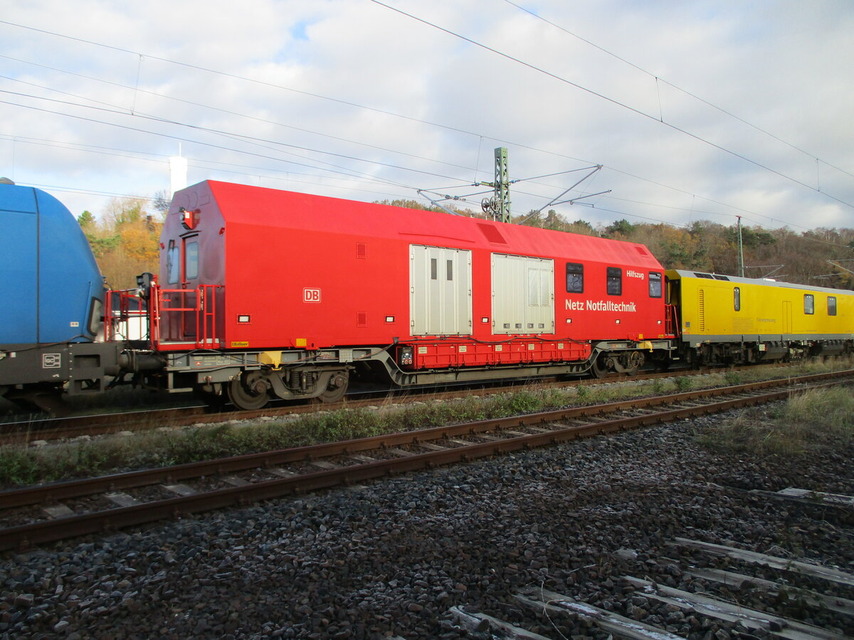 Hilfszugwagen,am 27.November 2023,in Lietzow.