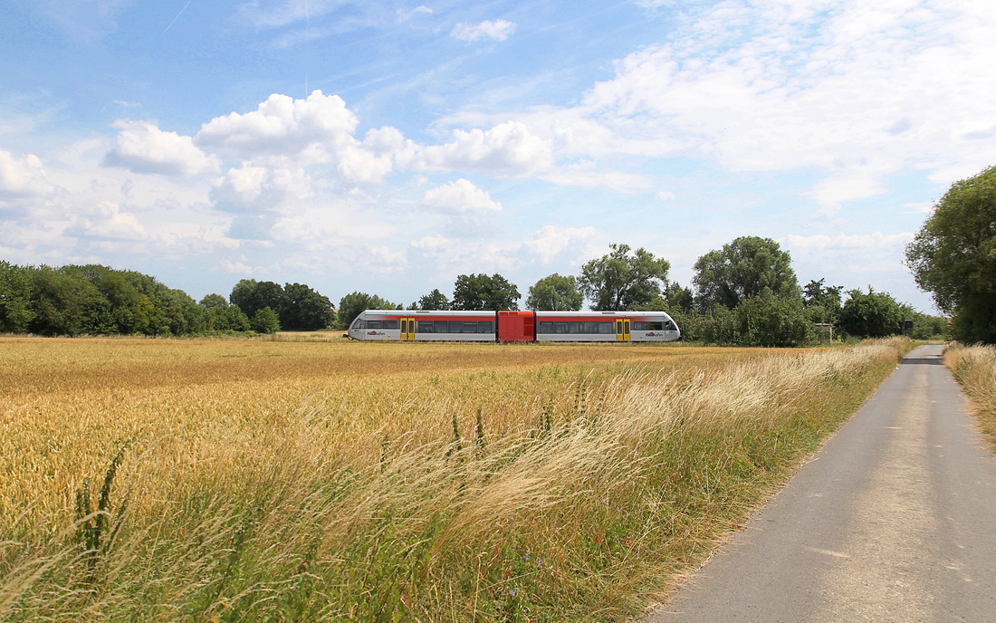 HLB 509 104 als RB 16  Friedrichsdorf - Friedberg (Hessen) // Friedberg (Hessen) // 28. Juni 2018
