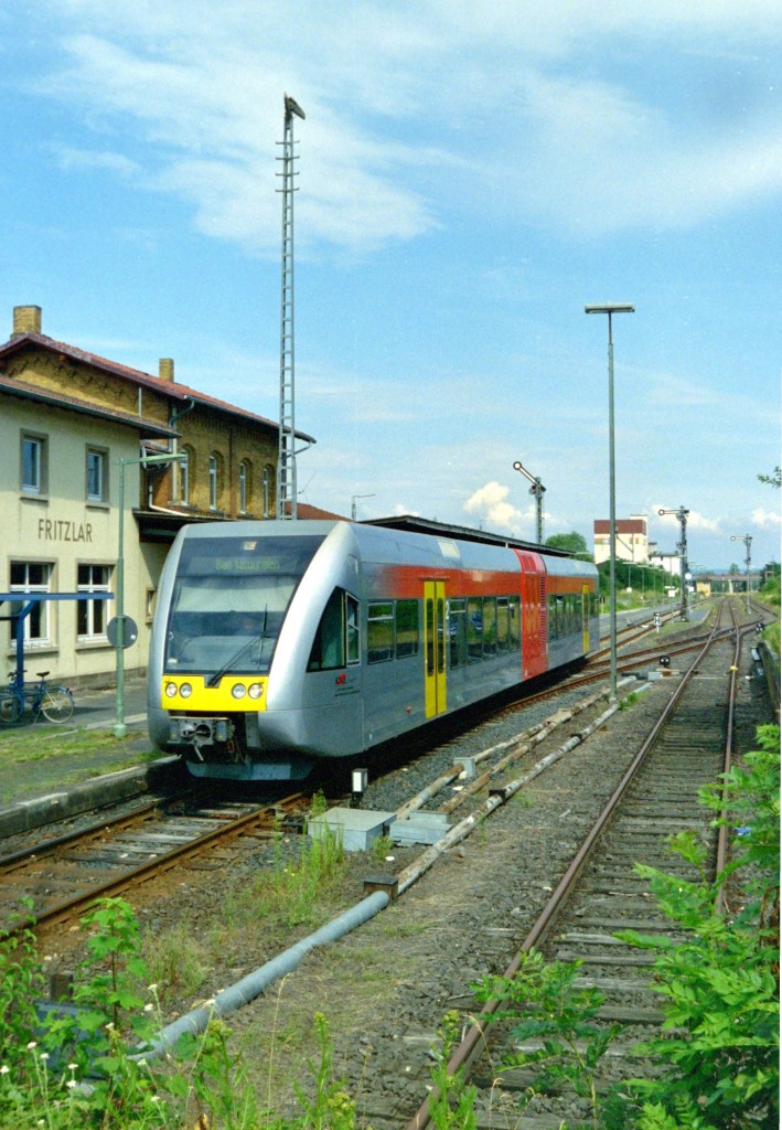 HLB 646 xxx als HLB 83514 (Wabern–Bad Wildungen) am 06.07.2006 in Fritzlar
