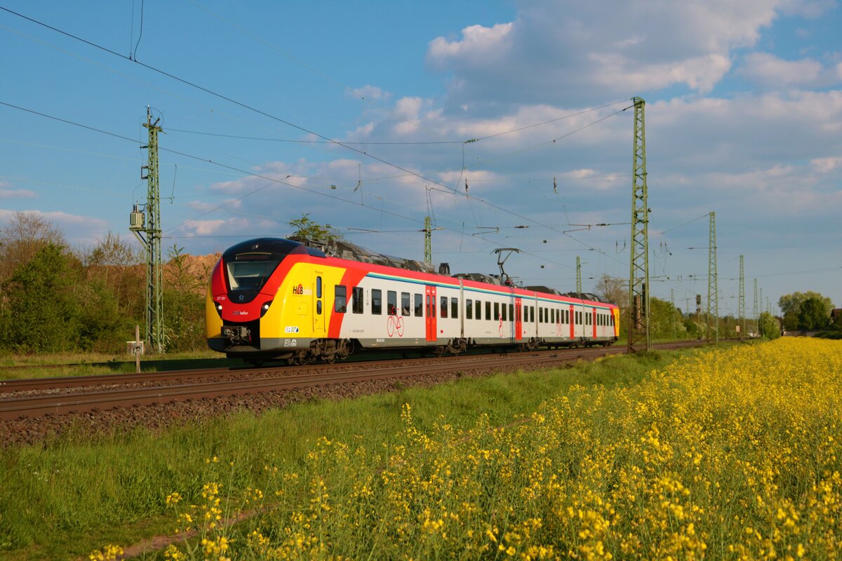 HLB Alstom Coradia Continental 1440 xxx am 28.05.22 in Dettingen am Main