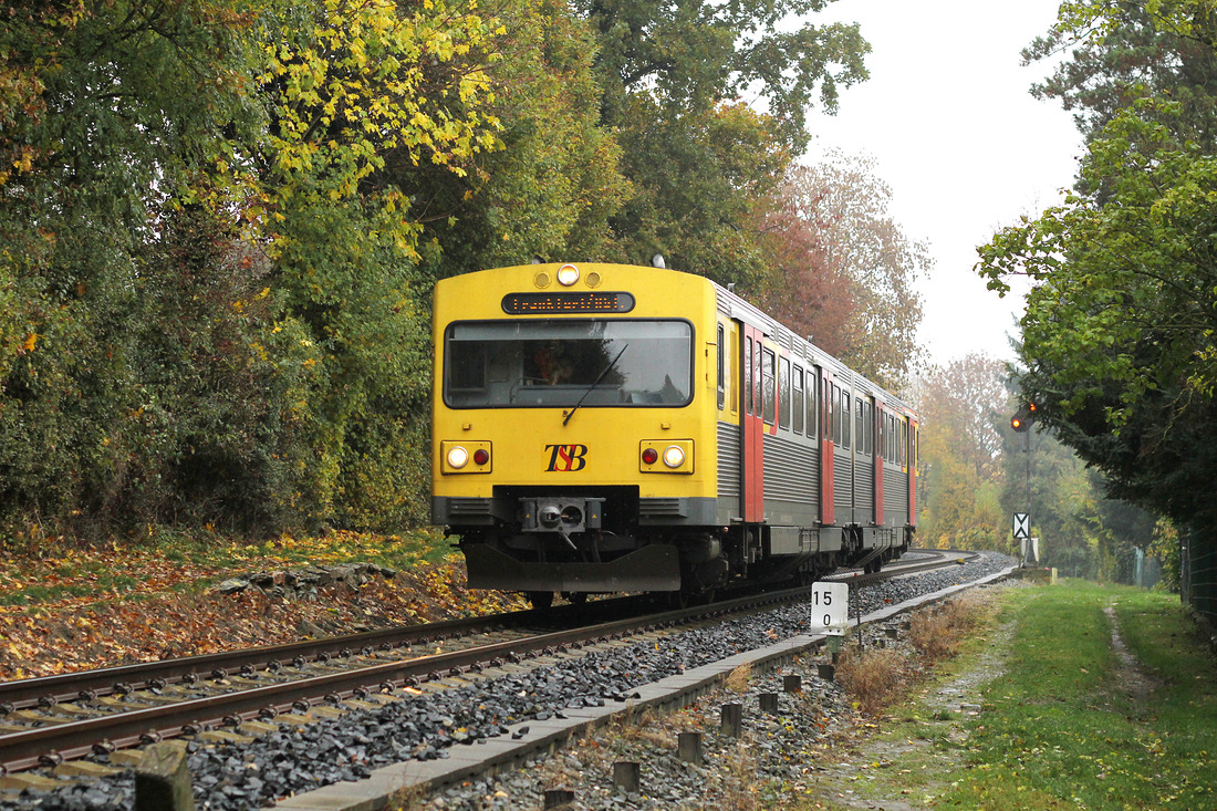 HLB bzw. TSB VT2E (genaue Fahrzeugnummer unbekannt) // Königstein im Taunus // 9. November 2016
