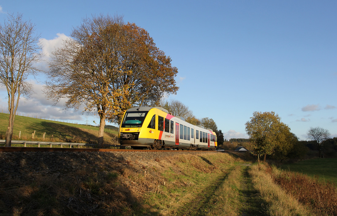HLB VT 254 // Aufgenommen zwischen Erndtebrück und Bad Berleburg // 29. Oktober 2019

