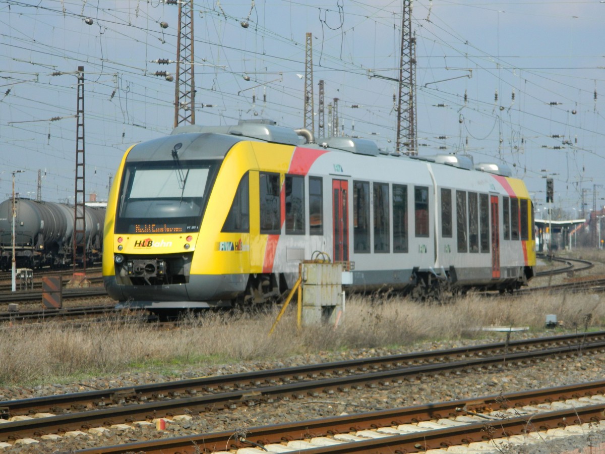 HLB VT 277.1 am 26.3.2014 in Großkorbetha.