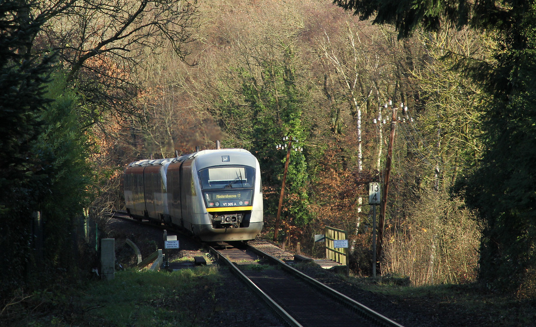 HLB VT xxx (führend) + VT 305 (Nachschuss) //  Auringen-Medenbach // 28. November 2017
