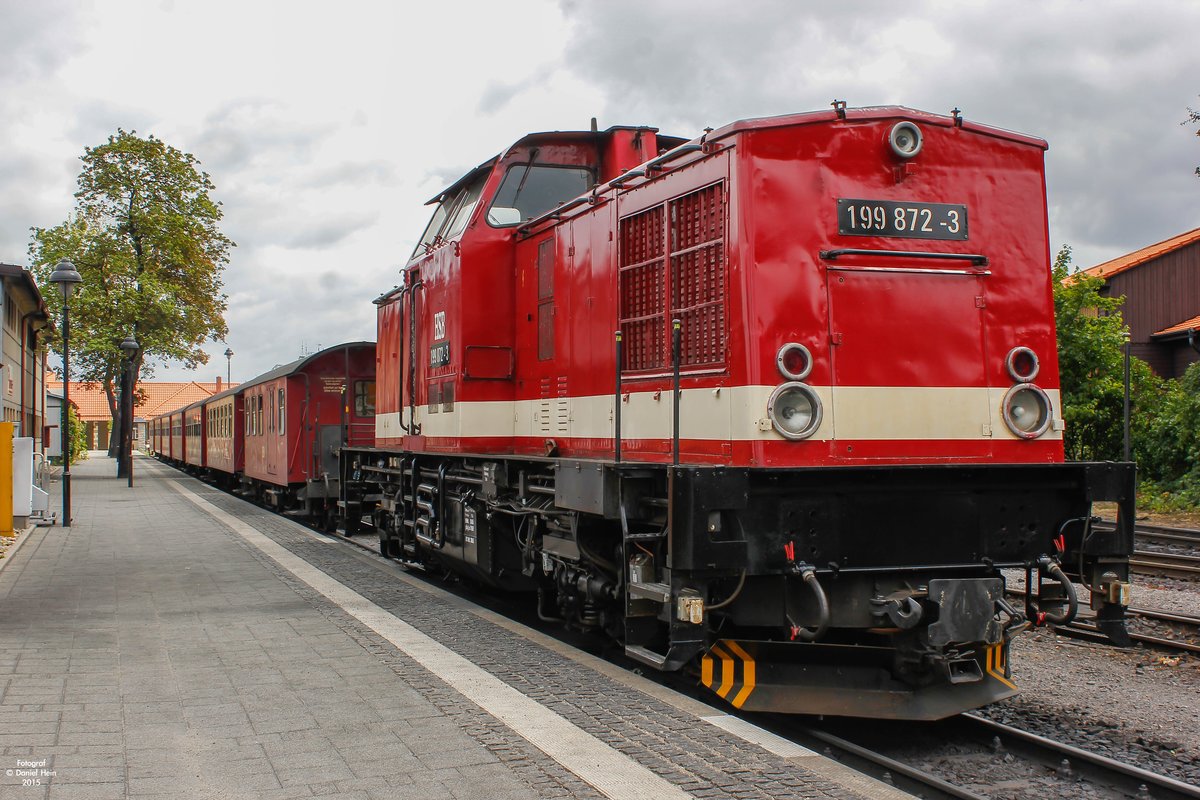 HSB 199 872-3 in Wernigerode, Juli 2015.