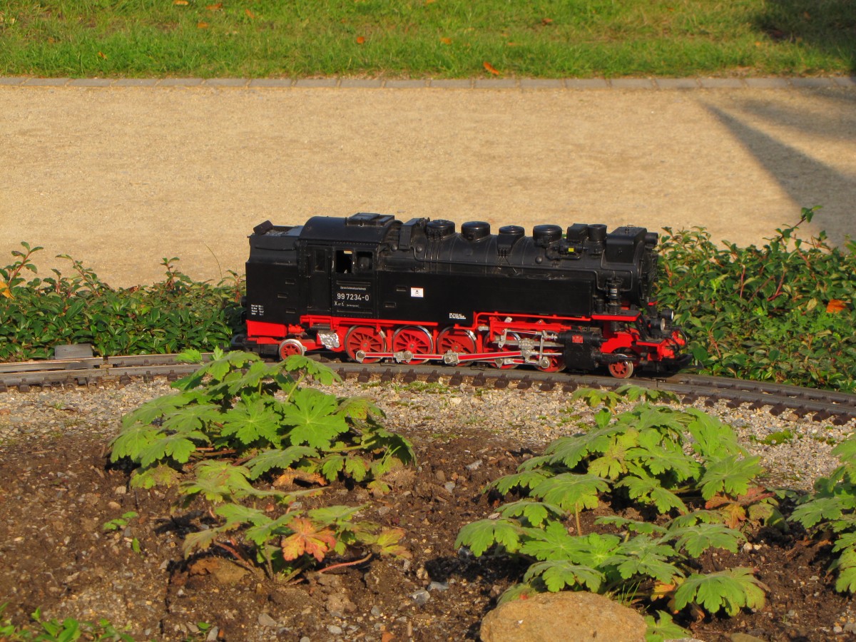 HSB 99 7432-0 am 17.09.2014 im Miniaturenpark Wernigerode.