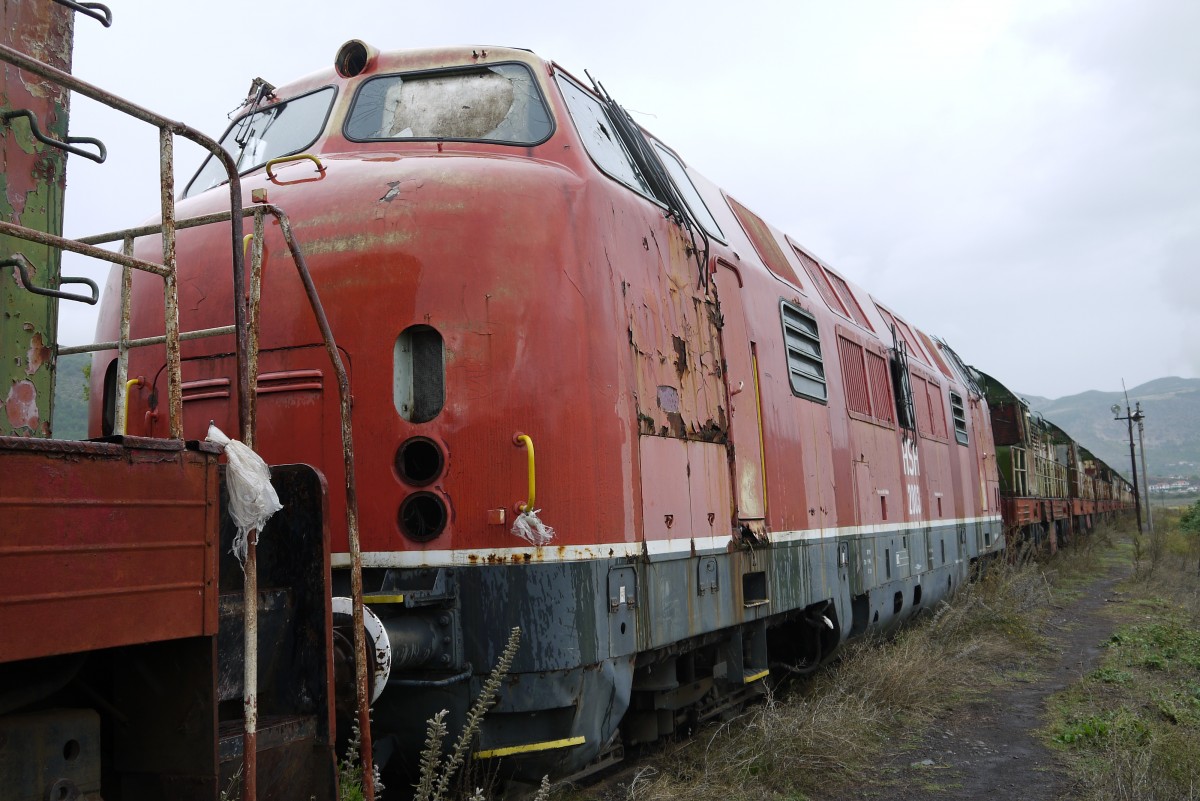 HSH 2003, ex-DB 221 125 in Prrenjas, 1.10.13.