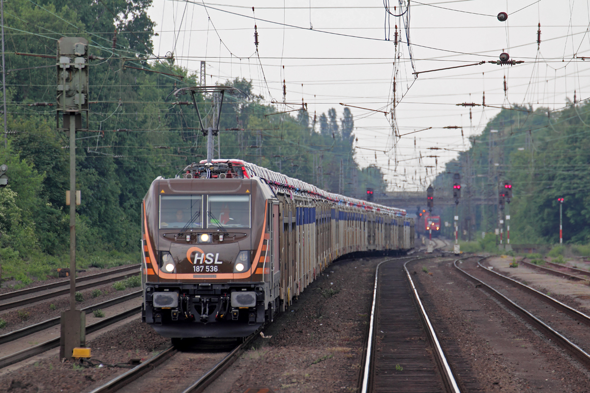HSL 187 536 in Recklinghausen-Süd 16.5.2018