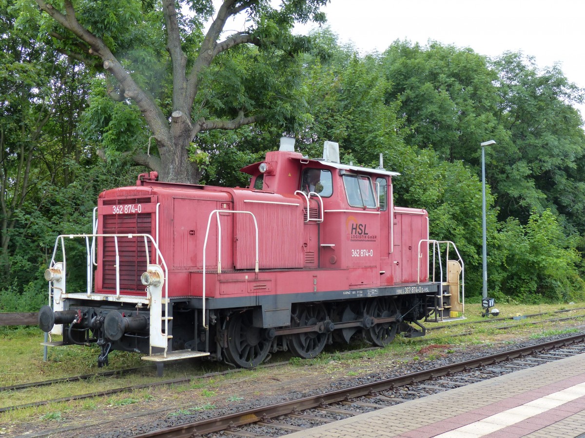 HSL 362 874 am 29.06.2014 in Gotha.
