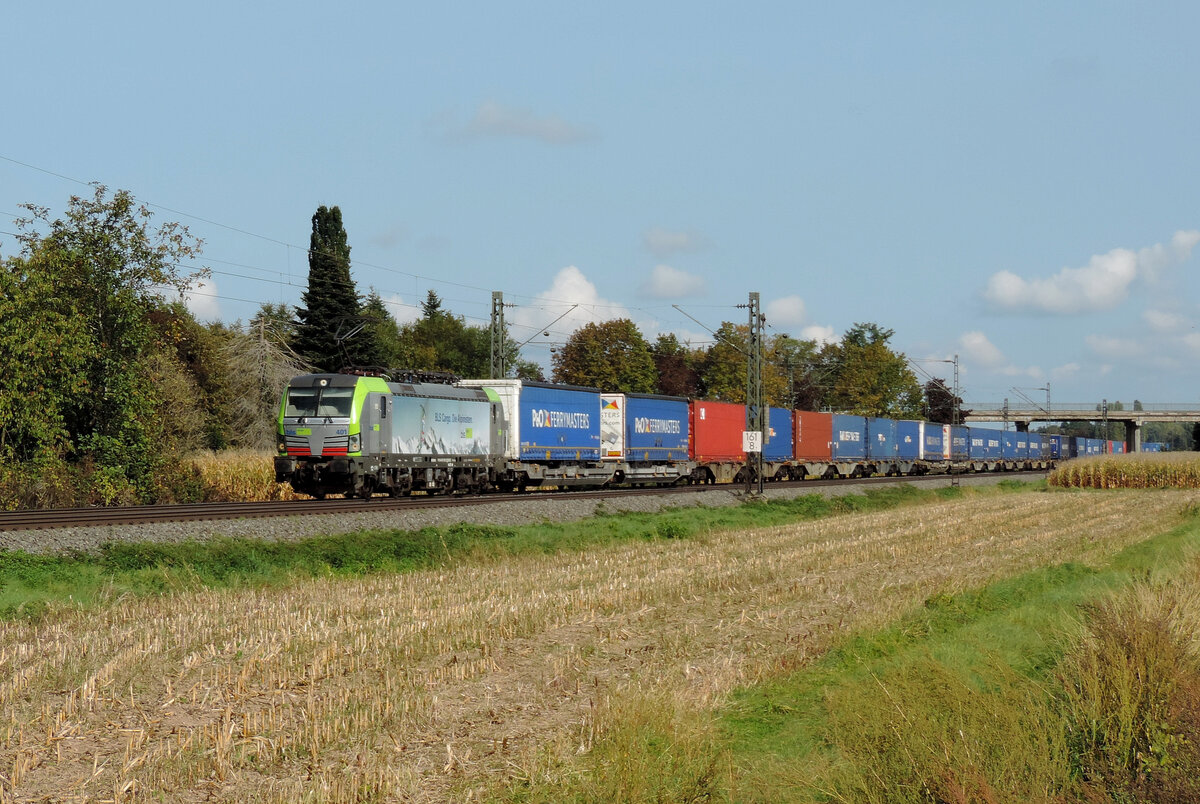 Hugsweier - 30. September 2023 : 475 401 mit einem KLV in Richtung Süden unterwegs.

Link zum Video : https://www.youtube.com/watch?v=Erzvcbim-Mw