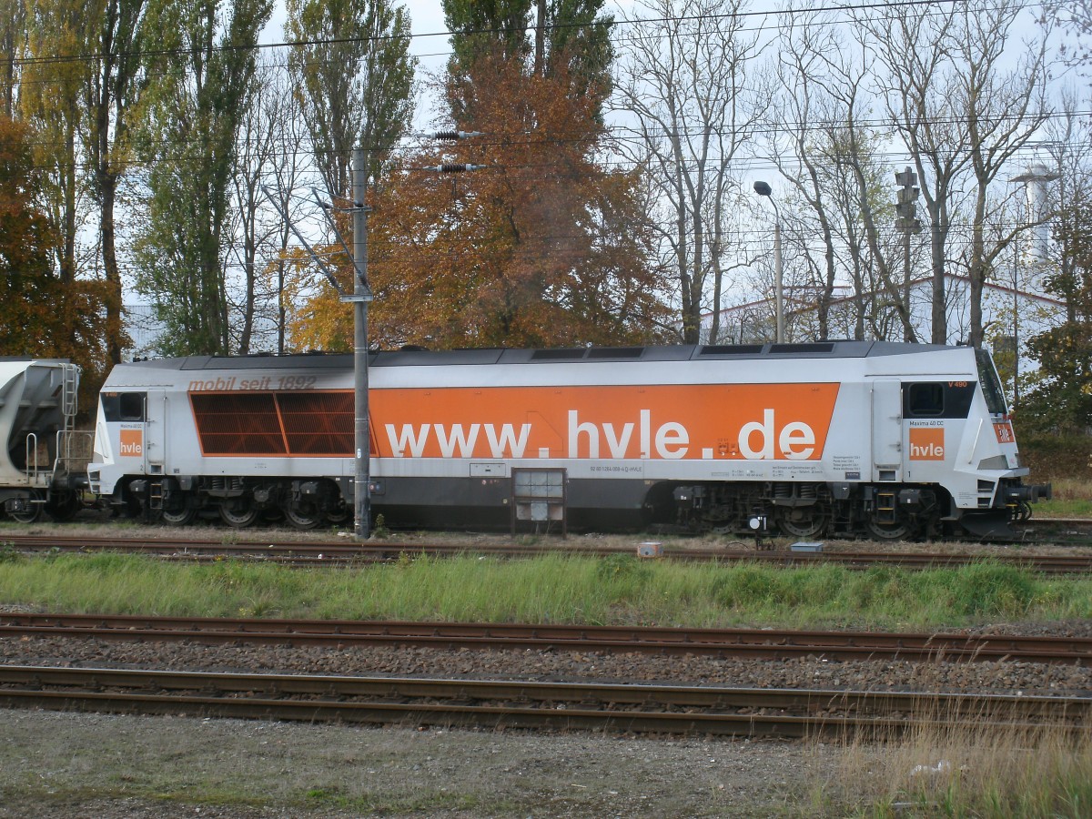 Hvle Maxima V490.3,am 23.Oktober 2013,in Bergen/Rgen.