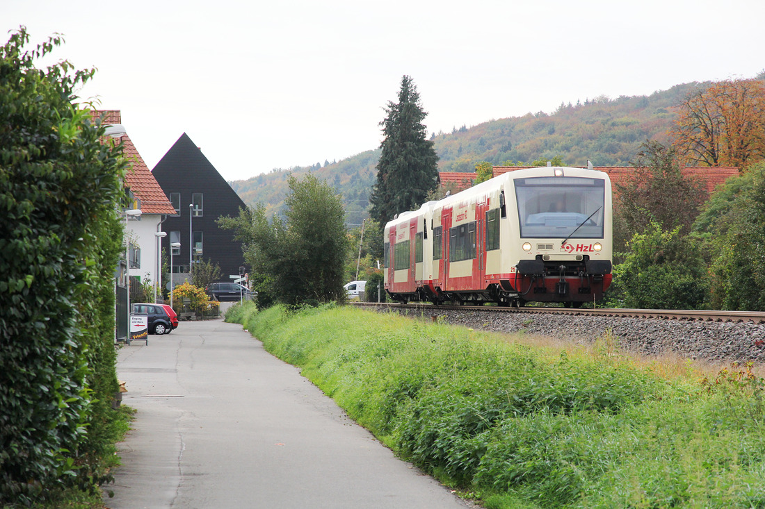 HzL VT 21 + VT 47 // Tübingen-Derendingen // 2. Oktober 2017
