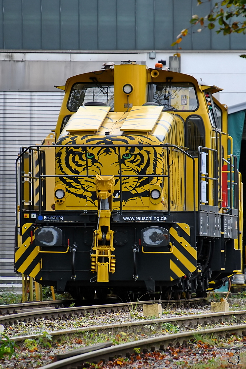 I’m a Tiger - die WLH 54 der Westfälische Lokomotiv Fabrik Karl Reuschling war Ende Oktober 2022 mal wieder in Hattingen zu sehen.