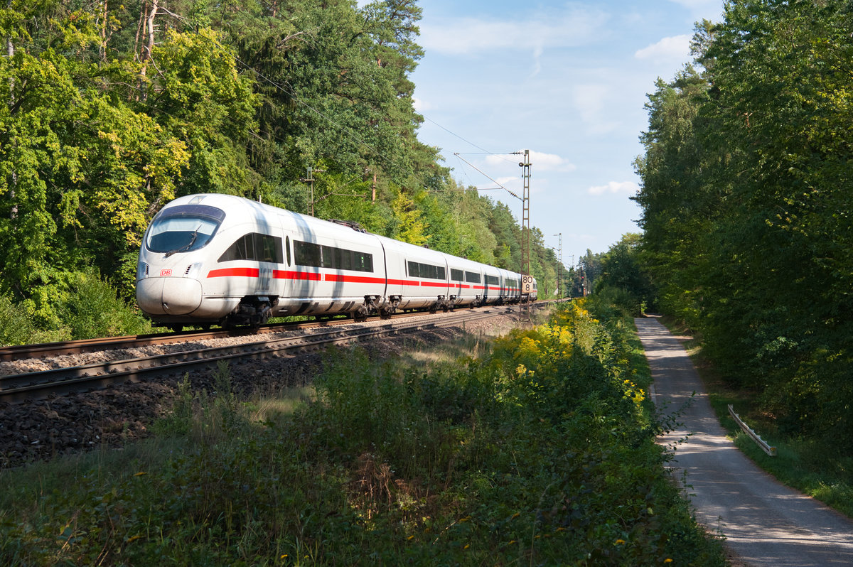 ICE 26 von Wien Hbf nach Hamburg-Altona bei Mimberg, 17.08.2018
