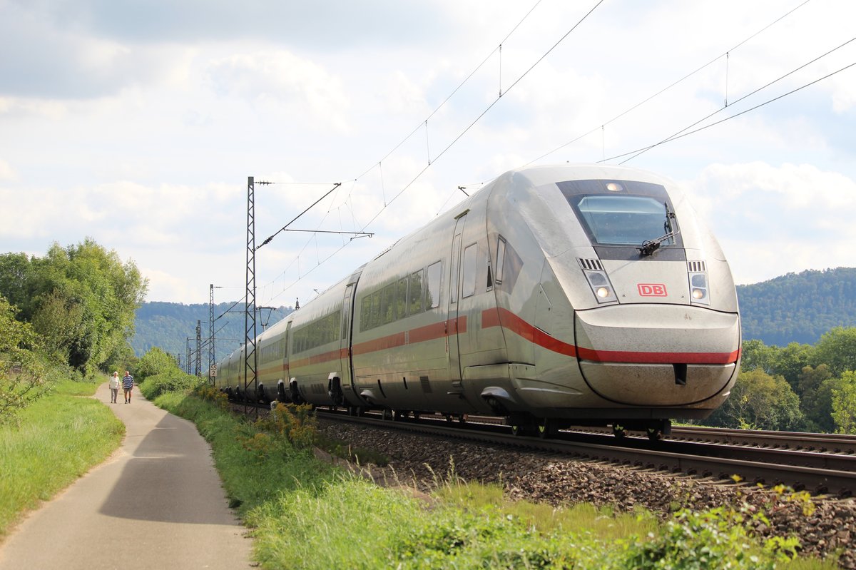 ICE 4 9030 auf der Filstalbahn zwischen Kuchen und Gingen(Fils) am 14. September 2019