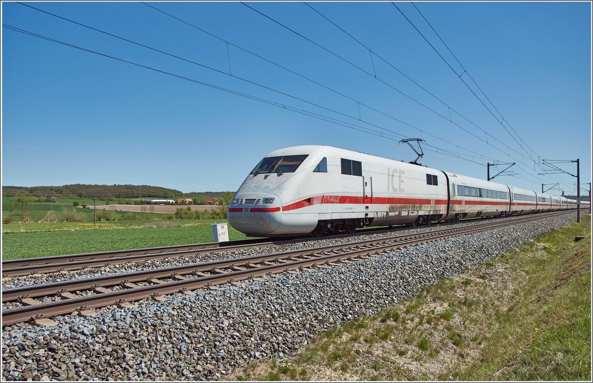 ICE 401 518-6  Gelnhausen  / Altmannshausen / 24.04.2019