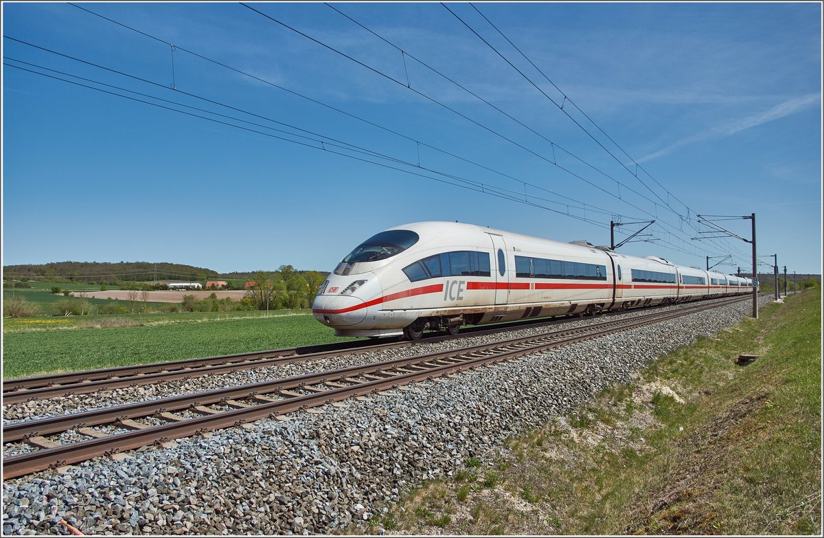 ICE 403 009-4  Aalen  / Altmannshausrn / 24.04.2019